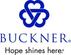 buckner international blue logo hope shines here tagline 